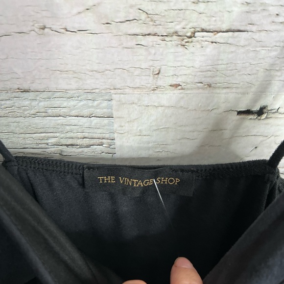 The vintage shop midi dress suede size medium - Picture 5 of 11